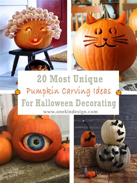 20 Most Unique Pumpkin Carving Ideas For Halloween Decorating