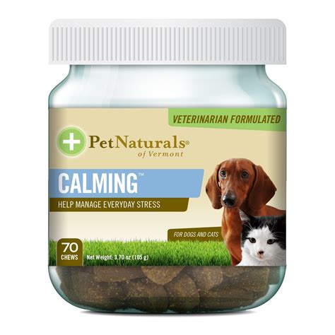 Pet Naturals Of Vermont Calming For Dogs And Cats Behavior Support