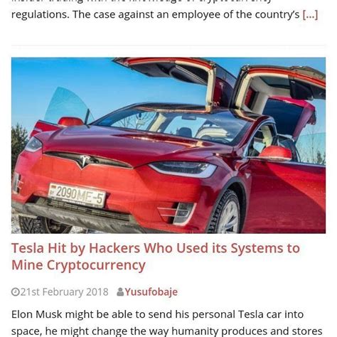 Tsla) recent price slashes in the japanese market played out in a way your college economics 101 professor would be proud of? Tesla Hit by Hackers Who Used its Systems to Mine ...