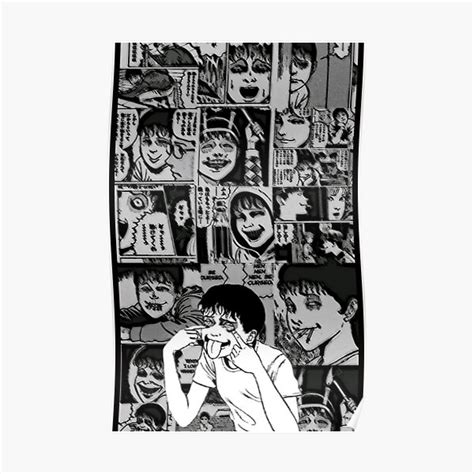 Tomie Junji Ito Poster For Sale By Doaart Redbubble