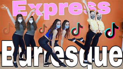 Express Burlesque Tik Tok Dance Tutorial Step By Step Explanation Mirrored Dovgan