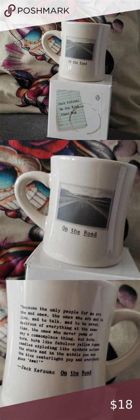 Jack Kerouac On The Road 110z Mug Mugs Jack Kerouac Coffee And