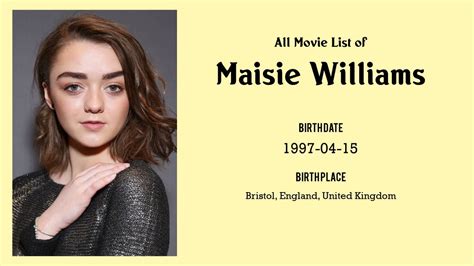 Maisie Williams Movies List Maisie Williams Filmography Of Maisie
