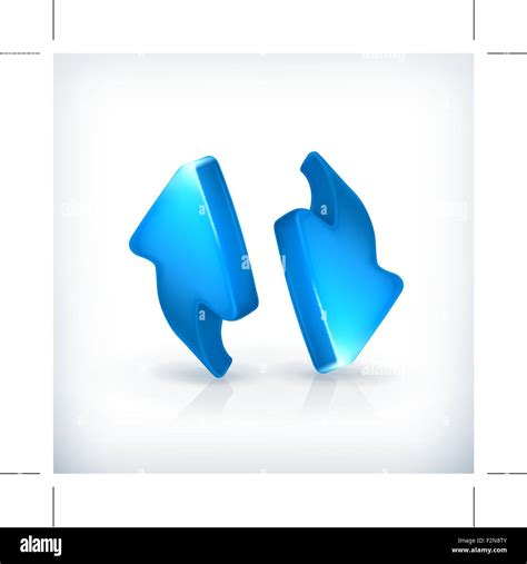 Blue Arrows Vector Stock Vector Image And Art Alamy