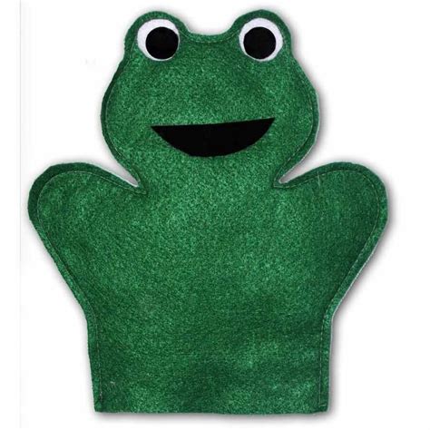 Frog Hand Puppet Sewing Pattern Animal Hand Puppets Felt Puppets