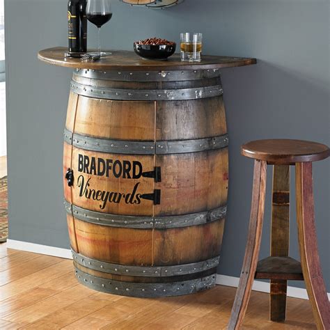 Personalized Half Barrel Bar Barrel Bar Wine Barrel Bar Wine Barrel