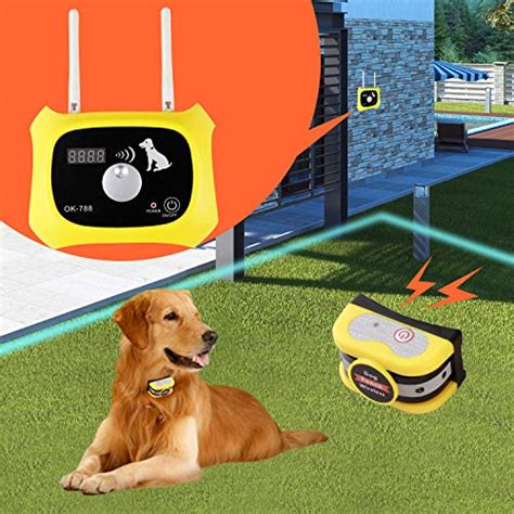 Wireless Dog Fence Electric Pet Containment System Safe