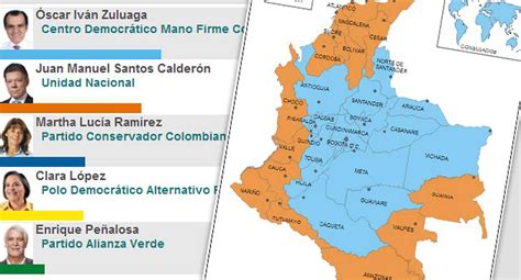 Resultados De La Primera Vuelta De Las Elecciones Presidenciales 2014