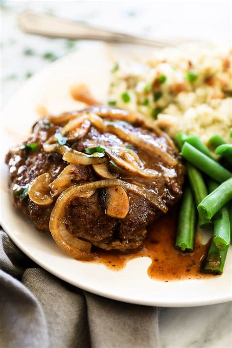From easy salisbury steak recipes to masterful salisbury steak preparation techniques, find salisbury steak ideas by our editors and community in this recipe collection. Easy Salisbury Steak (Paleo + Whole30) | The Real Simple ...