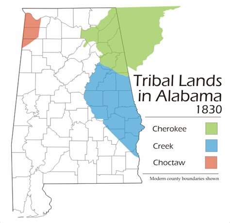 Image Alabama Tribal Land Map 1830png Alternative History