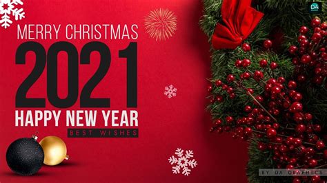 Merry Christmas And Happy New Year 2021 Wallpapers Wallpaper Cave