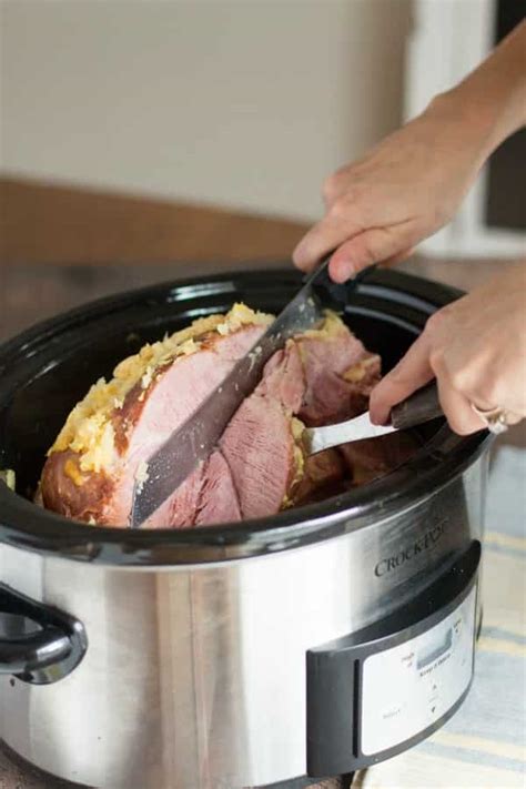 Slow Cooker Brown Sugar Ham The Magical Slow Cooker