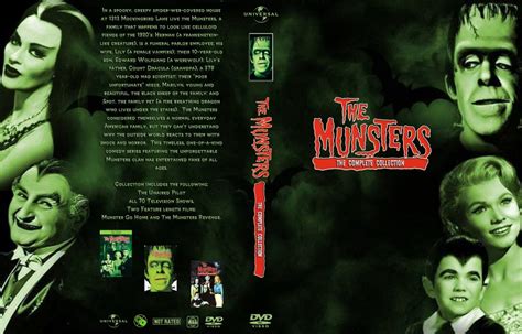 The Munsters Collection Tv Dvd Custom Covers Munsters Collection