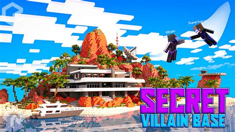 Secret Villain Base By Rareloot Minecraft Marketplace Map Minecraft