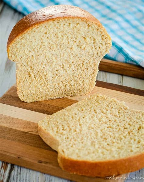 Soft Whole Wheat Bread Recipe Creations By Kara