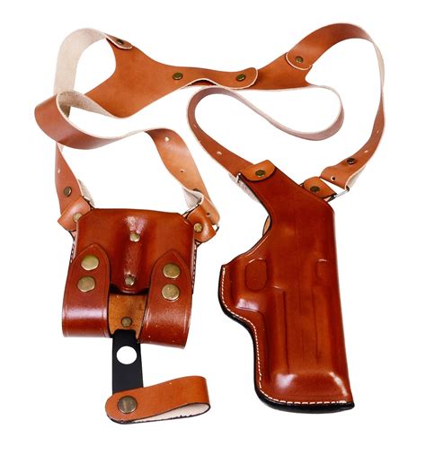 Desert Eagle Vertical Shoulder Leather Holster Double Etsy