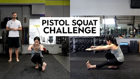 Pistol Squat Challenge These Are Tough Youtube