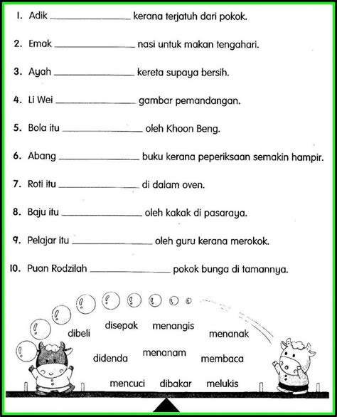 Latihan Bahasa Melayu Tahun 2 Pdf D88