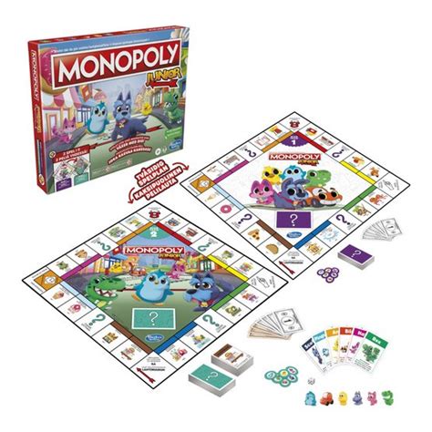 Monopoly Junior 2 Games In 1 Sefi Hem