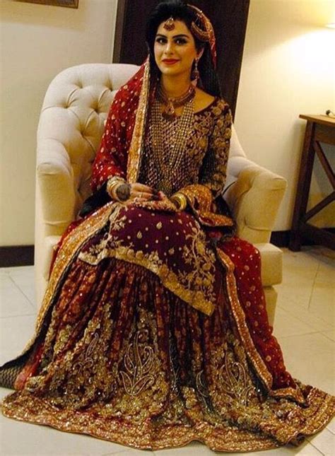 Pakistani Dulhan Dress Pics Follow Us Dulhaanddulhan Via