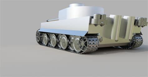 Tiger 1 Tank Model Autodesk Community Gallery