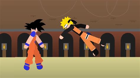 Naruto Vs Goku An Epic Battle Stick Nodes Pro Youtube