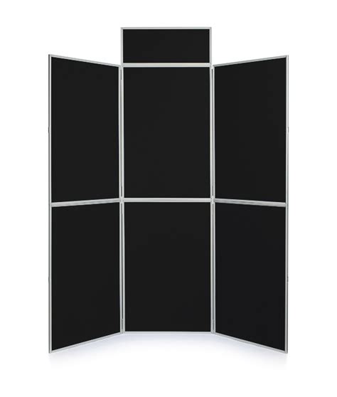 6 Panel Folding Display Boards Lightweight Display Boards Uk