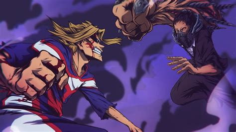 My Hero Academia All Might Vs All For One Final Fight