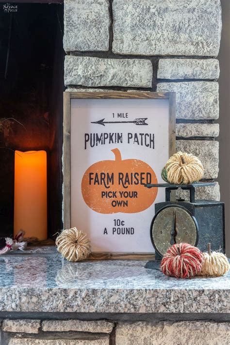 Not only are they adorable, but they are the best way to add fall decor on a budget! Pottery Barn Inspired DIY Fall Signs (with Free Printables) - The Navage Patch