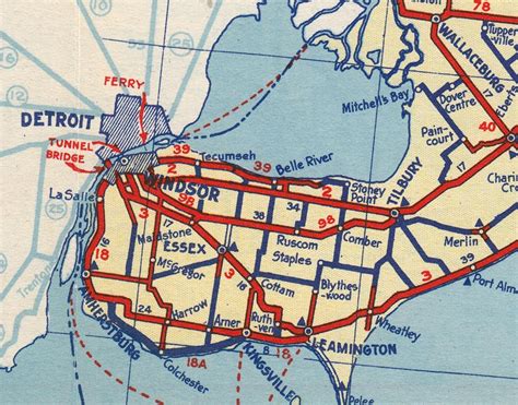 Ontario Highway 98 Route Map The Kings Highways Of Ontario