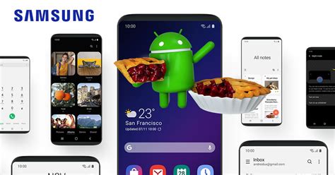 ซัมซุงเผยตารางการอัพเดต Android Pie ของ Samsung Galaxy อย่างเป็นทางการ