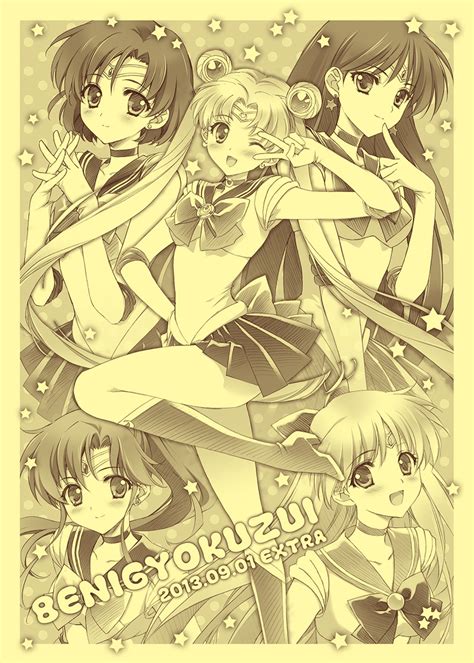 Carnelian Sailor Moon Aino Minako Hino Rei Kino Makoto Mizuno Ami Tsukino Usagi Heels Monochrome