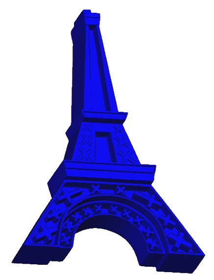 Eiffel Tower 3d Stl Model Free Download Free Download Vectors File
