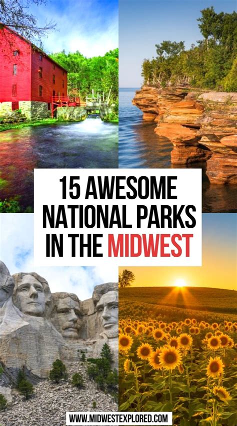 15 Awesome National Parks In The Midwest In 2021 Usa Travel