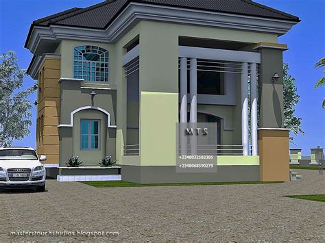 Modern And Contemporary Nigerian Building Designs 4 Bedroom Duplex