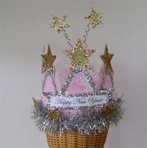 Happy New Year Crown Customize It Fits Adult Or Child Etsy