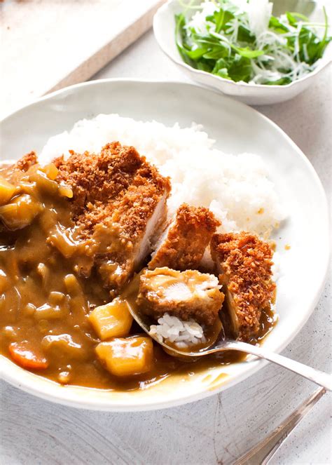 Toss the chicken in the 1/4 cup of cornstarch. Katsu Curry (Japanese Curry with Chicken Cutlet ...