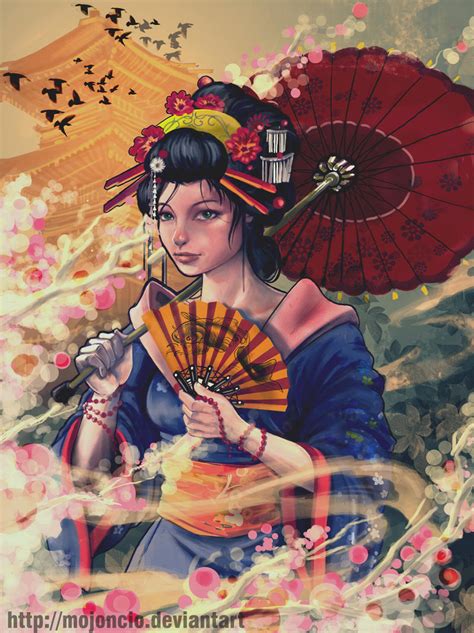 Geisha 15 By Mojoncio On Deviantart