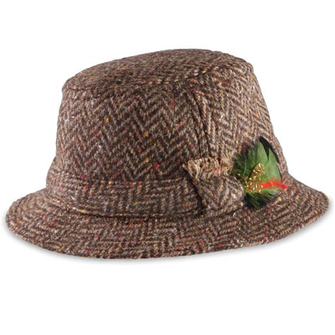 The Mens Irish Tweed Walking Hat Hammacher Schlemmer