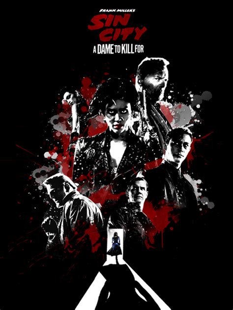 Sin City A Dame To Kill For Fanmade Poster By Punmagneto On Deviantart