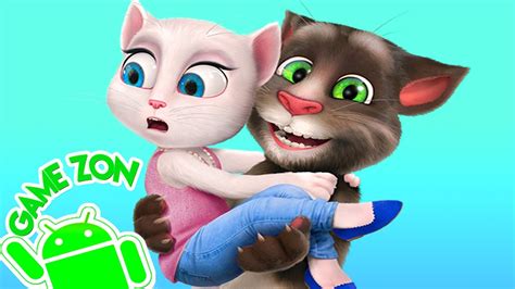 My Talking Tom Vs My Talking Angela Gameplay Great Makeover For Kids
