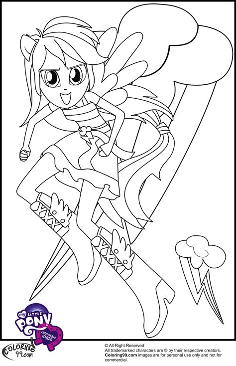 Mlp Eg Rainbow Rocks Coloring Pages Coloring Pages