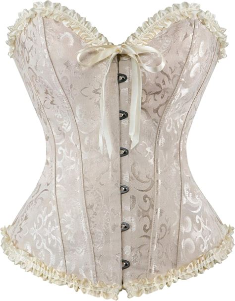 Corsets And Bustiers Shapewear Lingerie Overbust Corset Plus Size