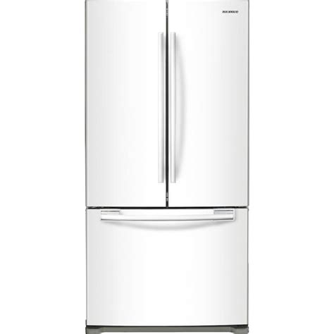 Samsung 17 5 Cu Ft Counter Depth French Door Refrigerator White