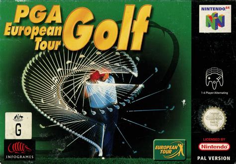 Pga European Tour Golf 2000 Nintendo 64 Box Cover Art Mobygames