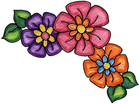 Dibujos flores de pascua a4 url imagen: Imagenes de flores y mariposas-Imágenes y dibujos para imprimir