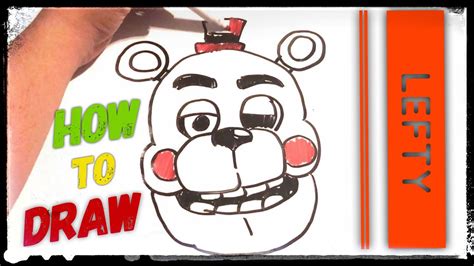 How To Draw Lefty Fnaf Step By Step Hunter Acketwound1991