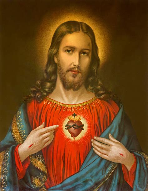 Em 1773, jesus fez sua primeira revelação a santa. Sagrado Coração de Jesus: fonte de inesgotável ...