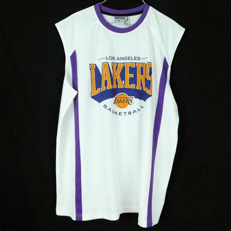 Our lakers team shop in el segundo is open wednesday through saturday from 10am to 5pm 729 n douglas st, el segundo, ca 90245 bit.ly/3tlpxzt. Zipway Los Angeles Lakers NBA Basketball Mens Sleeveless ...