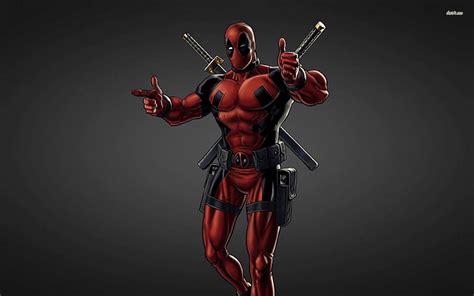 Deadpool Superhero Gun Sword Hd Wallpaper Peakpx